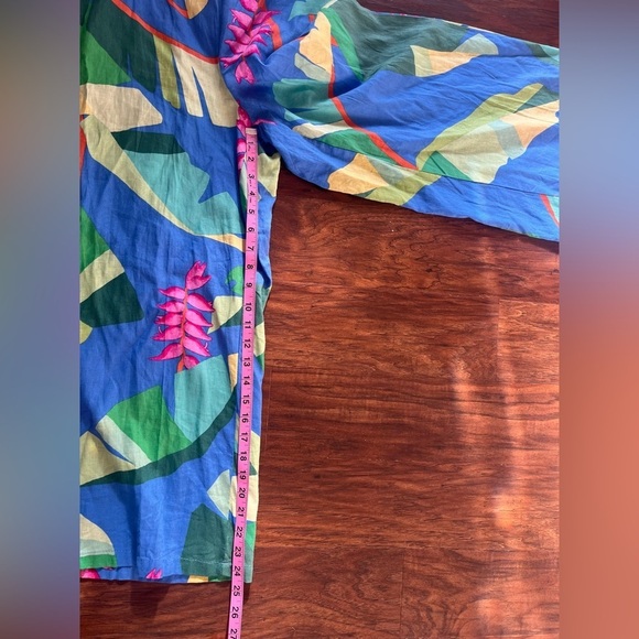 Tropical Floral Wide-Leg Pants by Christian Soriano-Size Small-NWT - Picture 7 of 9